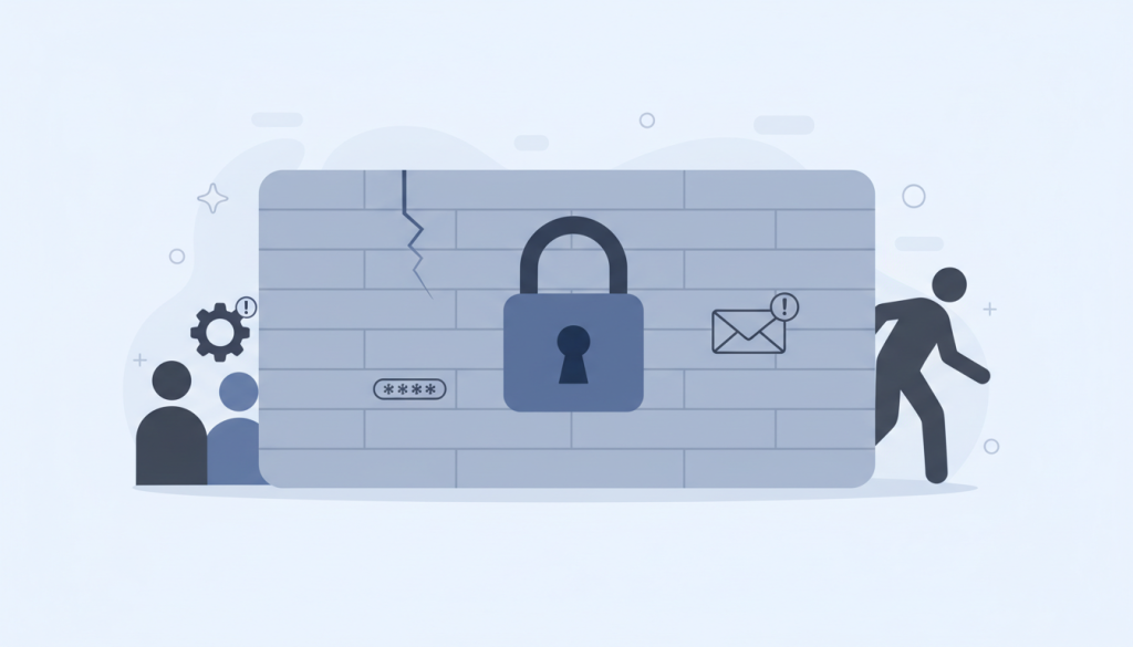 Illustration des failles permettant une intrusion informatique