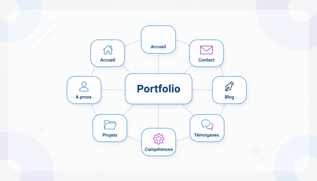 Ce qu'on doit retrouver dans un portfolio professionel