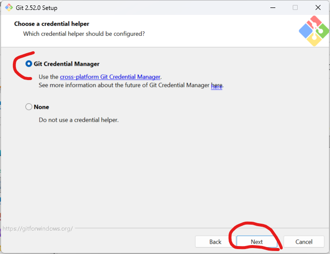 Gestionnaire d'identifiant pour Git Bash